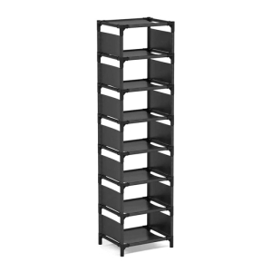 ΥΦΑΣΜΑΤΙΝΗ ΠΑΠΟΥΤΣΟΘΗΚΗ HOME USE 33X28X128CM HUH-0132 ΜΕ 7 ΡΑΦΙΑ       HUH-0132