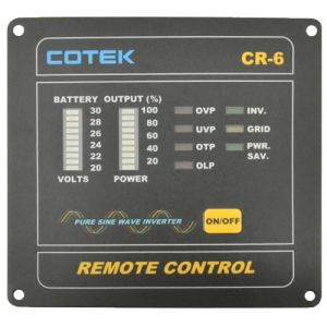 CR-6 ΔΙΑΚΟΠΤΗΣ ΜΕ ΕΝΔΕΙΞΕΙΣ ΚΑΙ ΚΑΛΩΔΙΟ ΓΙΑ INVERTER 24V - ΣΕΙΡΑ SK-SD 