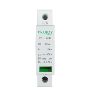 PROJOY PER-C20 - ΑΝΤΙΚΕΡΑΥΝΙΚΟ AC 275V (Τ1+Τ2) 1P 