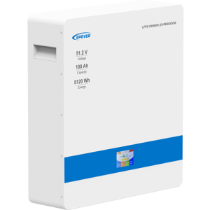 EPEVER EP-LFP51100-W ΜΠΑΤΑΡΙΑ ΛΙΘΙΟΥ WALL-MOUNTED 5,12KWH 51,2V IP65 EPEVER