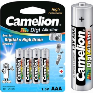 LR03-BP4DG ΜΠΑΤΑΡΙΑ CAMELION DIGI ΕΝΙΣΧΥΜΕΝΗ ΑΛΚΑΛΙΚΗ AAA CAMELION