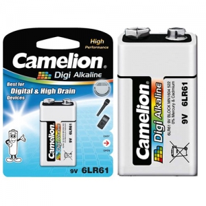6LR61-BP1DG ΜΠΑΤΑΡΙΑ CAMELION DIGI ΕΝΙΣΧΥΜΕΝΗ ΑΛΚΑΛΙΚΗ 9V CAMELION