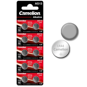 LR44-AG13-BP10 ΜΠΑΤΑΡΙΑ CAMELION ΑΛΚΑΛΙΚΗ 10τμχ. CAMELION
