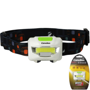 CAMELION S808-DB-3 HEADLIGHT ΦΑΚΟΣ ΚΕΦΑΛΗΣ 3W COB CAMELION
