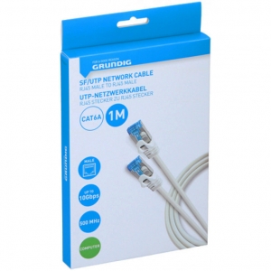 GRUNDIG 47235 ΚΑΛΩΔΙΟ ΔΙΚΤΥΟΥ UTP CAT6a 1M  GRUNDIG