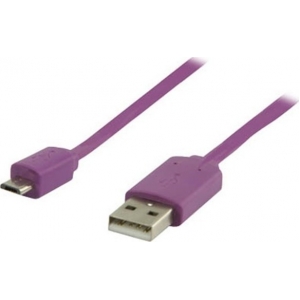 ValueLine Καλώδιο 60410 USB 2.0, A/Male-Micro B/Male, 1.00 m  ΜΩΒ