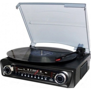 ROADSTAR TTR-9645 EBT Vintage Πικάπ Player με ενσωματωμένα ηχεία, ραδιόφωνο, usb και bluetooth.