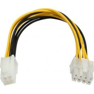POWERTECH Καλώδιο για MB 4pin (F) σε 8pin (M), 20cm [CAB-W007]