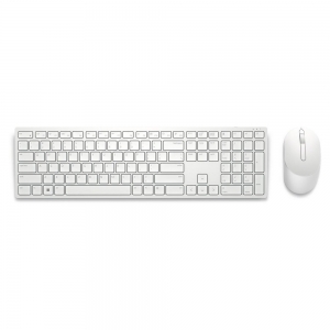 DELL Pro Keyboard and Mouse KM5221W Greek Wireless WHITE