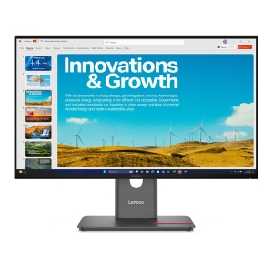 LENOVO Monitor ThinkVision P24QD-40 23.8'' QHD IPS, HDMi, Display Port, Height adjustable, 3YearsW