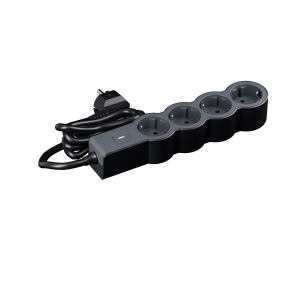 Legrand SurgeArrest 4 Outlets 1.5m Cable Black