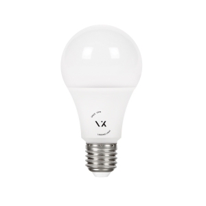 Λάμπα Led, E27, 10W, 3000K, 850lm, κλασική, πλαστική, λευκή   12V - 24V - 42V