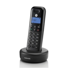 Motorola T501+ Μαύρο (Ελληνικό Μενού) Ασύρματο τηλέφωνο με ανοιχτή ακρόαση  (Aνοιχτή Συσκευασία)  (PN: G46000K50B1AGR03)