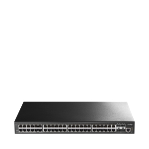 CUDY Switch GS5048S4 48-GbE 4-SFP+ L3 Managed Gigabit