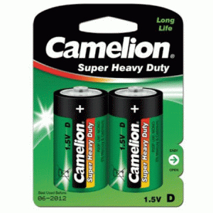 R20P-BP2G ΜΠΑΤΑΡΙΑ CAMELION SUPER HEAVY DUTY D  CAMELION