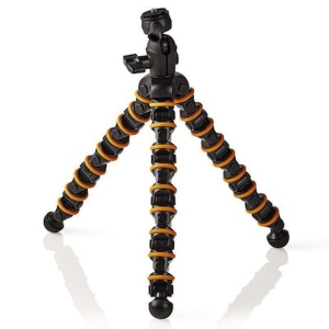 Nedis Gpod3210bk Mini Tripod Max 2.5 Kg 30.0 Cm Flexible Black/orange 233-0601