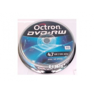 DVD+RW Octron 4.7Gb 4x (10 Pack )