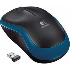 LOGITECH Mouse Wireless M185 Blue