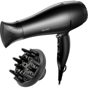 BRUNO σεσουάρ μαλλιών BRN-0154, 2200W, με φυσούνα, μαύρο
