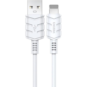 KSC-716/WHITE/LT ΛΕΥΚΟ ΚΑΛΩΔΙΟ LIGHTNING (2m)