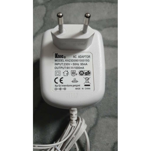Original Ktec KA23D090100015G 230V 50HZ 95mA 1000mA [51107]