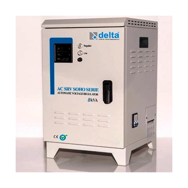 DELTA AVR SERVO SRV-SOHO-8000 ΣΤΑΘΕΡΟΠΟΙΗΤΗΣ ΜΟΝΟΦΑΣΙΚΟΣ 8 KVA DELTA AVR
