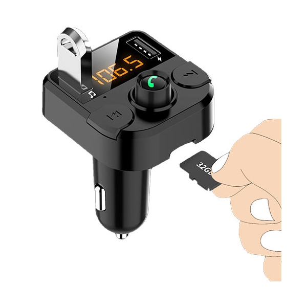 LAMTECH 3 IN 1 BLUETOOTH CAR FM TRANSMITTER LAM022032