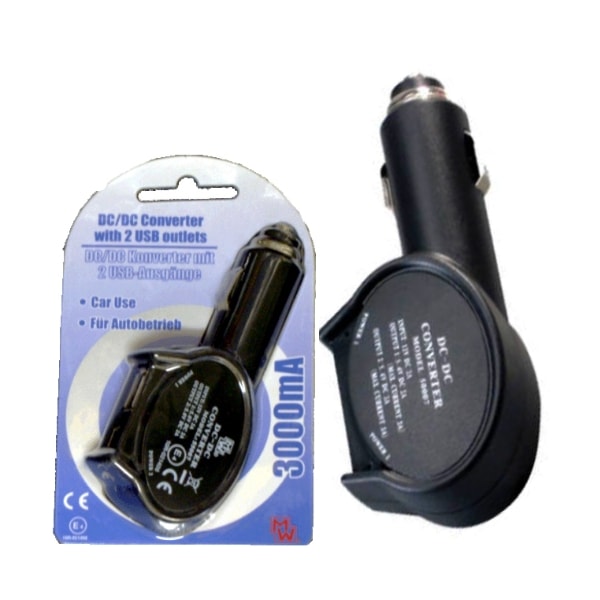 CONVERTER MINWA USB & MINI USB 12V-5V [MW-55007-CE]