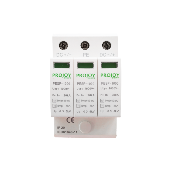 PROJOY PESP-1000 ADVANCED SERIES ΑΝΤΙΚΕΡΑΥΝΙΚΟ ΓΙΑ ΦΩΤΟΒΟΛΤΑΪΚΑ DC 1000V (Τ1+Τ2) 3P PROJOY