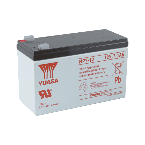 YUASA NP7-12 D ΜΠΑΤΑΡΙΑ ΜΟΛΥΒΔΟΥ 7AH 12V (ΦΑΡΔΥΣ ΠΟΛΟΣ) YUASA