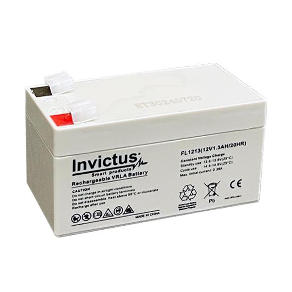 INVICTUS FL12-1,3 ΜΠΑΤΑΡΙΑ ΜΟΛΥΒΔΟΥ 1,3AH 12V INVICTUS