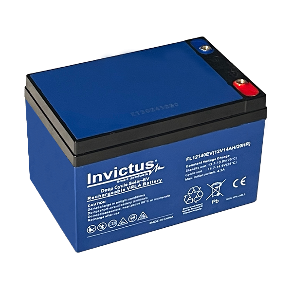 INVICTUS FL12-14 EV ΜΠΑΤΑΡΙΑ ΜΟΛΥΒΔΟΥ 14AH 12V INVICTUS