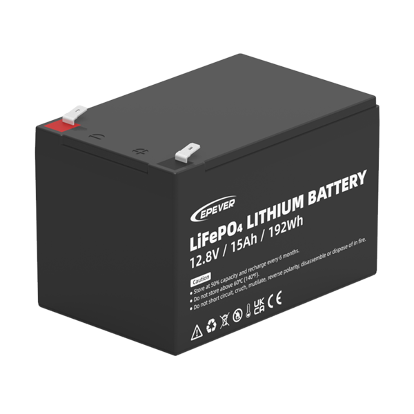 EPEVER EP-LFP1215 ΜΠΑΤΑΡΙΑ ΛΙΘΙΟΥ 192WH 12V IP65 EPEVER