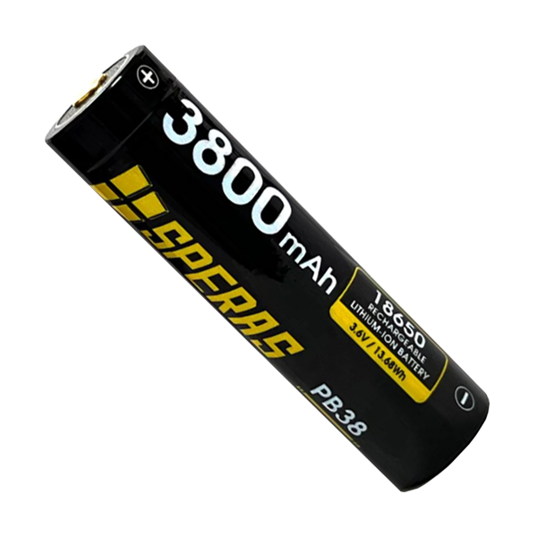 SPERAS PB38 18650-3800mAh ΜΠΑΤΑΡΙΑ ΛΙΘΙΟΥ SPERAS