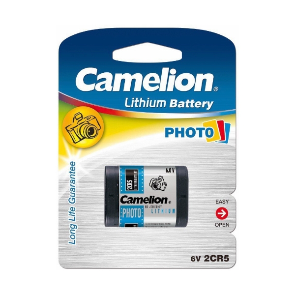2CR5-BP1 ΜΠΑΤΑΡΙΑ CAMELION ΛΙΘΙΟΥ 6V CAMELION