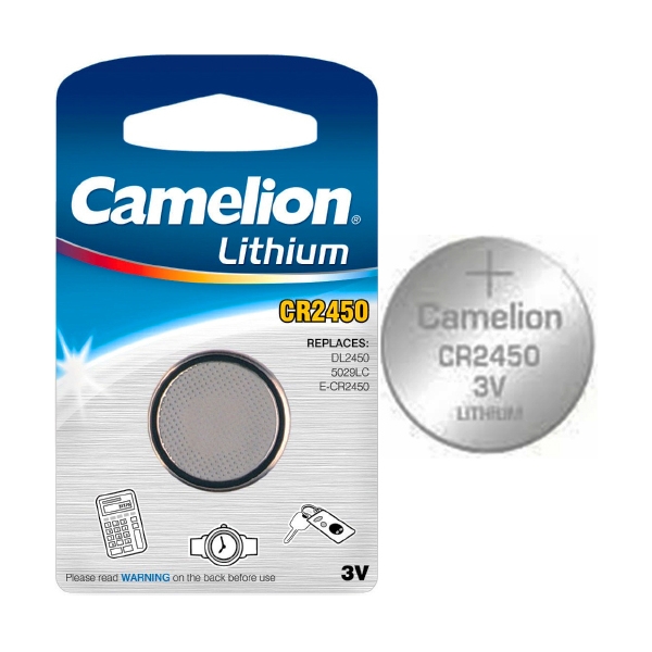 CR2450-BP1 ΜΠΑΤΑΡΙΑ CAMELION ΛΙΘΙΟΥ ΚΟΥΜΠΙ  CAMELION
