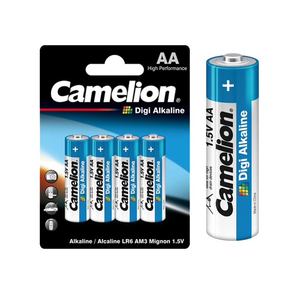 LR06-BP4DG ΜΠΑΤΑΡΙΑ CAMELION DIGI ΕΝΙΣΧΥΜΕΝΗ ΑΛΚΑΛΙΚΗ AA CAMELION