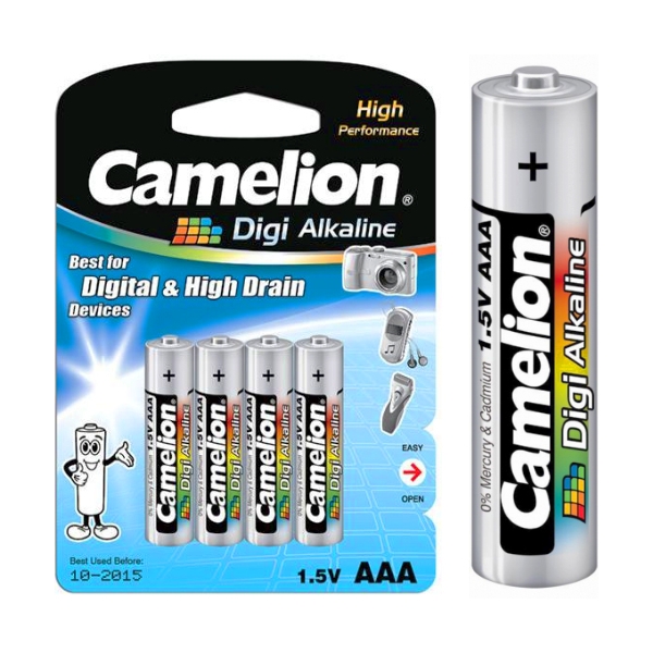 LR03-BP4DG ΜΠΑΤΑΡΙΑ CAMELION DIGI ΕΝΙΣΧΥΜΕΝΗ ΑΛΚΑΛΙΚΗ AAA CAMELION