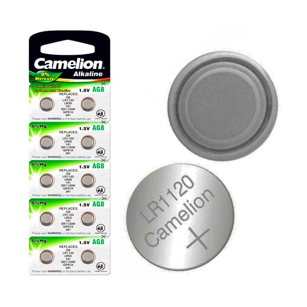 LR1120-AG8-BP10 ΜΠΑΤΑΡΙΑ CAMELION ΑΛKΑΛΙΚΗ 10τμχ. CAMELION