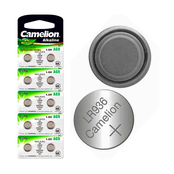 LR936-AG9-BP10 ΜΠΑΤΑΡΙΑ CAMELION ΑΛKΑΛΙΚΗ 10τμχ. CAMELION