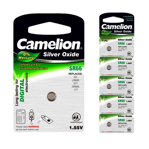 SR66-BP5 ΜΠΑΤΑΡΙΑ CAMELION SILVER OXIDE G4/377 CAMELION