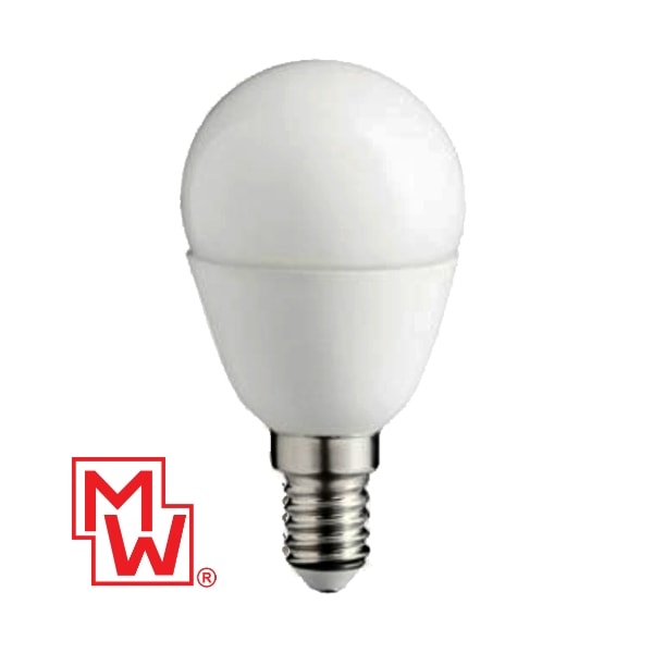 LED-BAL-E17-CS ΛΑΜΠΑ LED MINWA E14 230V 6W 4000K