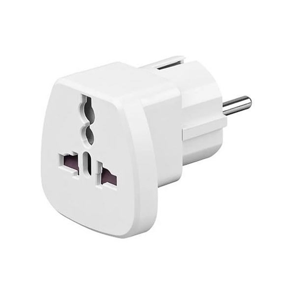 LAMTECH UNIVERSAL TRAVEL ADAPTER WITH SHUTTER LAM113294