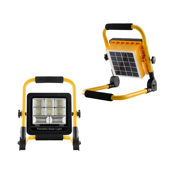 HSL-2350-50W ΦΟΡΗΤΟΣ ΗΛΙΑΚΟΣ ΠΡΟΒΟΛΕΑΣ LED  INVICTUS SOLAR  POWER