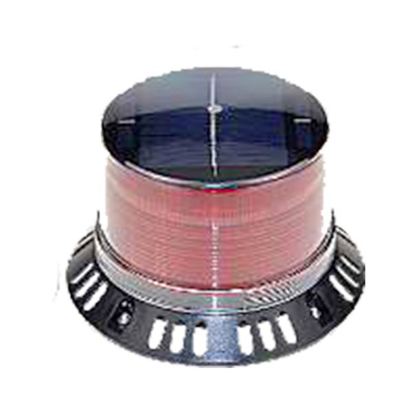 HTL-135125R-F ΗΛΙΑΚΟΣ ΦΑΡΟΣ ΣΗΜΑΝΣΗΣ - ΠΡΟΕΙΔΟΠΟΙΗΣΗΣ ΜΕ ΚΟΚΚΙΝΟ ΦΩΣ (FLASHING)
