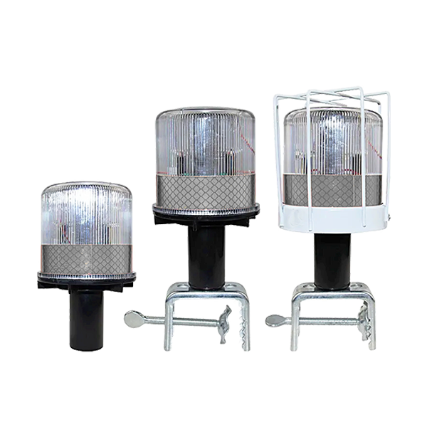 HTL-80200W-S ΗΛΙΑΚΟΣ ΦΑΡΟΣ ΣΗΜΑΝΣΗΣ - ΠΡΟΕΙΔΟΠΟΙΗΣΗΣ ΜΕ ΛΕΥΚΟ ΦΩΣ (ΣΤΑΘΕΡΟ) IP65
