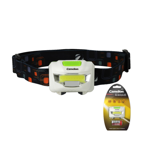 CAMELION S808-DB-3 HEADLIGHT ΦΑΚΟΣ ΚΕΦΑΛΗΣ 3W COB CAMELION