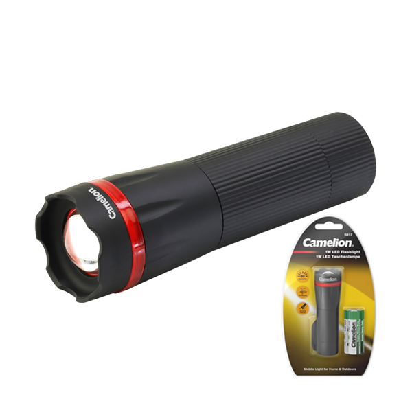 CAMELION S817 ΦΑΚΟΣ LED 1W ΜΕ ZOOM CAMELION
