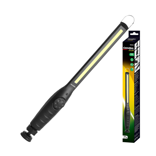 CAMELION RS-936 ΕΠΑΝΑΦΟΡΤΙΖΟΜΕΝΟΣ ΦΑΚΟΣ 8W COB LED ΜΕ ΜΑΓΝΗΤΙΚΗ ΒΑΣΗ CAMELION