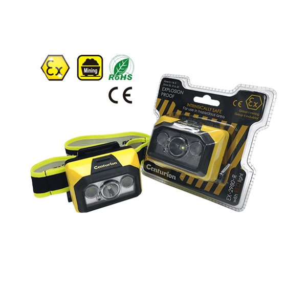 CENTURION EX-2980 ΑΝΤΙΕΚΡΗΚΤΙΚΟΣ ΦΑΚΟΣ ΚΕΦΑΛΗΣ LED - ATEX
